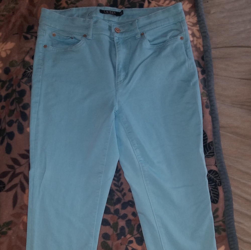 Ralph Lauren Premiere skinny Cropped jeans sz 10